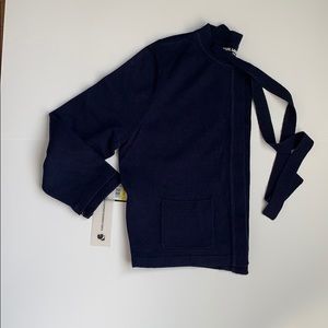 Cardigan with tie